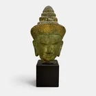  Preview image for Khmer Style Bronze Buddha Head 