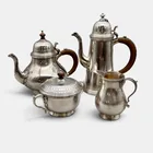  Preview image for Four Piece Sterling Silver English Tea 