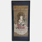  Preview image for Buddhist Scroll Painting, Framed 