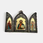  Preview image for Russian Triptych Icon in 875 Silver 
