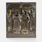  Preview image for Russian Icon with SIlver Overlay 