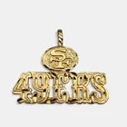  Preview image for 14K San Francisco 49ers Necklace Pendant 