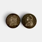  Preview image for Pair of Capped Bust Half Dollars, 1835 