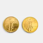  Preview image for Two One Ounce Fine Gold U.S. Liberty 