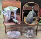  Preview image for Lot# 1529 - 2 Folding Chairs, Garden Fig 