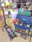  Preview image for Lot# 1549 - Blue Toolbox, Tools, Work Li 