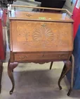  Preview image for Lot# 1557 - Oak Drop Front Secretary Fan 