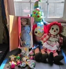  Preview image for Lot# 1602 - Raggedy Ann, Andy Dolls, Min 