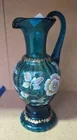  Preview image for Lot# 284a - Blue Green Fenton Ewer Pitch 