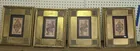  Preview image for Lot# 293 - 4 Framed Vintage Style Playin 