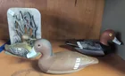  Preview image for Lot# 305 - 2 Signed Miniature Duck Decoy 