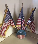  Preview image for Lot# 315 - Patriotic Radiator Flag Holde 