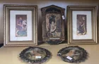  Preview image for Lot# 319 - 5 Miniature Pictures. Framed  