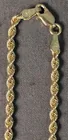  Preview image for Lot# 353 - 14k Gold 22" Rope Necklace 7. 