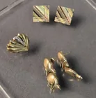  Preview image for Lot# 351 - 14k Gold Earrings 1.9 Dwt, Le 