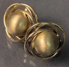  Preview image for Lot# 356 - 14k Gold Earrings 1.9 Dwt 