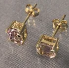  Preview image for Lot# 368 - 14k Gold Light Purple Stone E 