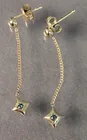  Preview image for Lot# 370 - 14k Gold Dangle Star Earrings 