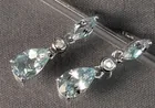  Preview image for Lot# 375 - 14k White Gold Aquamarine Wit 