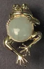  Preview image for Lot# 382 - 10k Gold Jade Jelly Belly Fro 