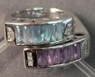  Preview image for Lot# 383a - 14k White Gold Ring Aquamari 