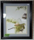  Preview image for Lot# 509 - Silk Thread Artwork Signed 