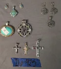  Preview image for Lot# 441 - Sterling Silver Pendants, Nec 