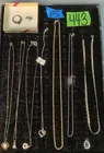  Preview image for Lot# 443 - Sterling Silver Jewelry. Neck 