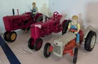  Preview image for Lot# 25 - 3 Diecast Tractor Models. Mass 