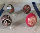 Preview image for Lot# 30 - 4 Pysanky Ukrainian Hand Paint 