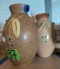  Preview image for Lot# 37 - 2 Weller Cornish Pattern Vases 