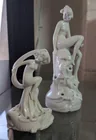  Preview image for Lot# 138 - 2 Art Deco Nude Women Flower  