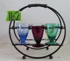  Preview image for Lot# 162 - Art Deco Colored Cordial Glas 