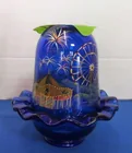  Preview image for Lot# 181a - Fenton Cobalt Glass Fairy La 