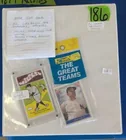  Preview image for Lot# 186 - White Binder Baseball Cards.  