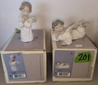  Preview image for Lot# 201 - 2 Lladro Figurines. Angel Pra 