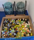  Preview image for Lot# 235 - 2 Jars Of Marbles. Lemonade,  