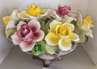  Preview image for Lot# 228 - Capodimonte Centerpiece Flowe 