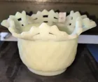  Preview image for Lot# 260c - Fenton Custard Glass Basket  