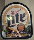  Preview image for Lot# 271 - Miller Lite Mirror Sign Roads 