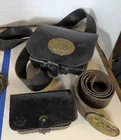  Preview image for Lot# 1051 - Us Leather Pouch, Genuine Le 