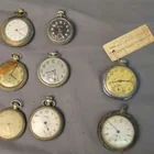 Preview image for Lot# 98g - 8 Pocket Watches For Parts Re 