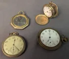  Preview image for Lot# 99m - 4 Pocket Watches. Cyma 7j, El 