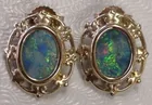  Preview image for Lot# 363 - 14k Gold Opal Earrings 1.0 Dw 