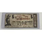  Preview image for 1862 Bank Of Columbus $5 Confederate 