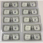  Preview image for (10) Us $1 Silver Certificates 