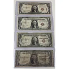  Preview image for (4) 1935 Us Hawaii Silver Certificates 