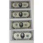  Preview image for (4) Vintage Us $20 Bank Notes 1934/1950 