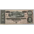  Preview image for 1864 Us Confederate $10 Note 