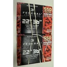  Preview image for (2) 550 Round Federal 22 Caliber 